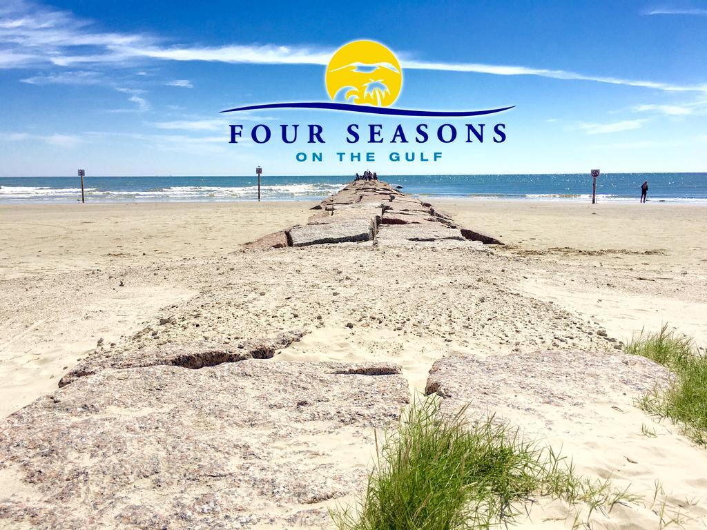 Villa Four Seasons On The Gulf Galveston Exterior foto